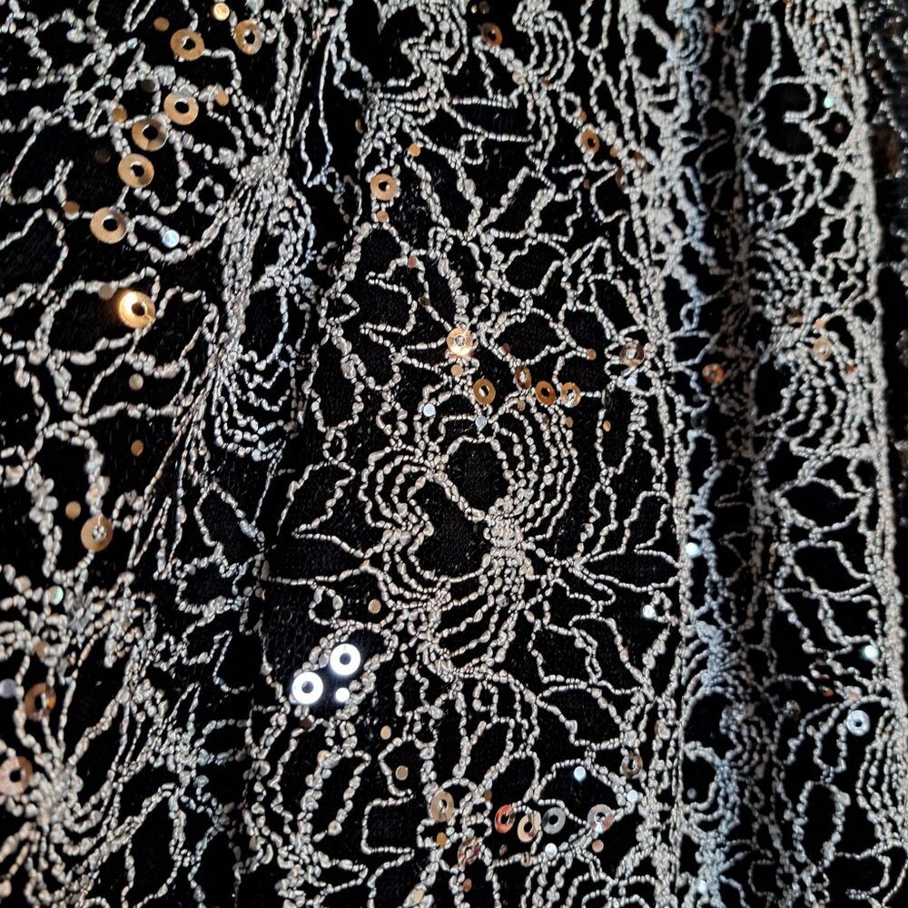 Evening Wear Sequined Dress Jacket - Picture 3 of 8